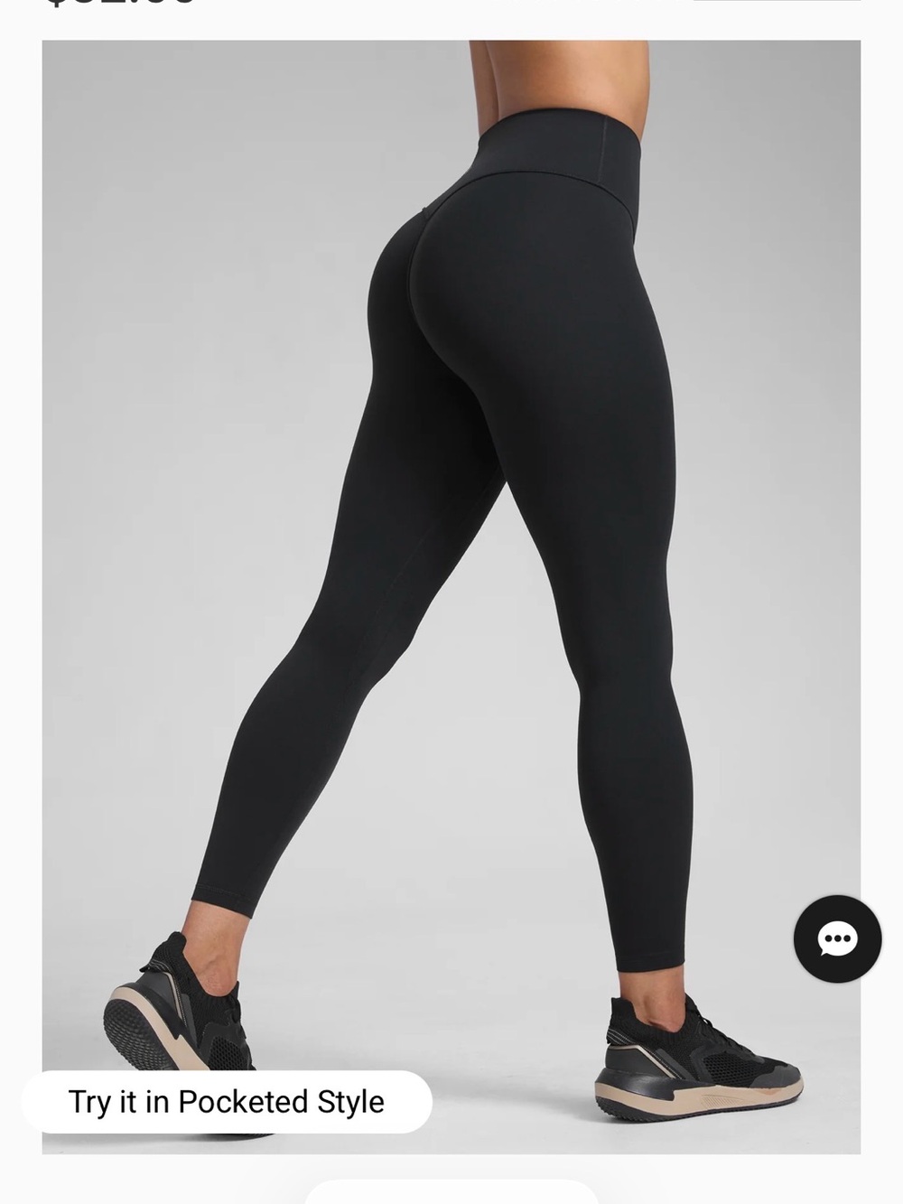 Black crz yoga high waisted butterluxe leggings